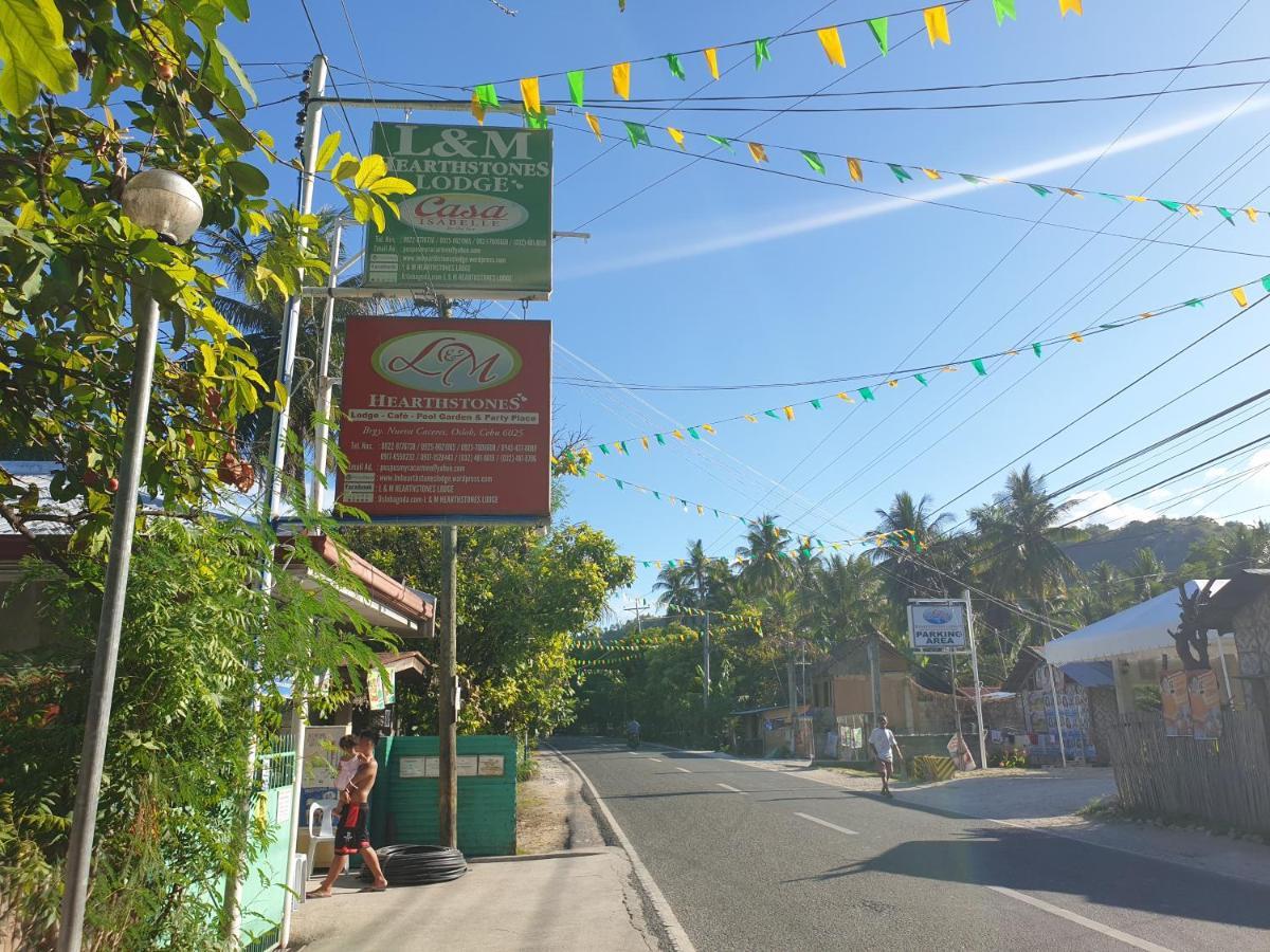 L & M Hearthstones Lodge Oslob Exterior photo